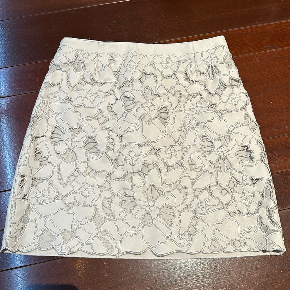 Faux leather skirt made in Italy quality